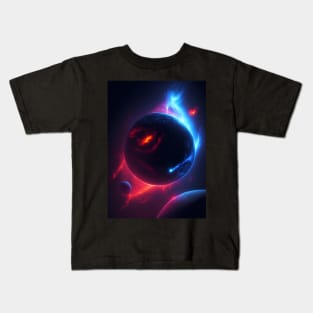 Planets Lights In Space Kids T-Shirt